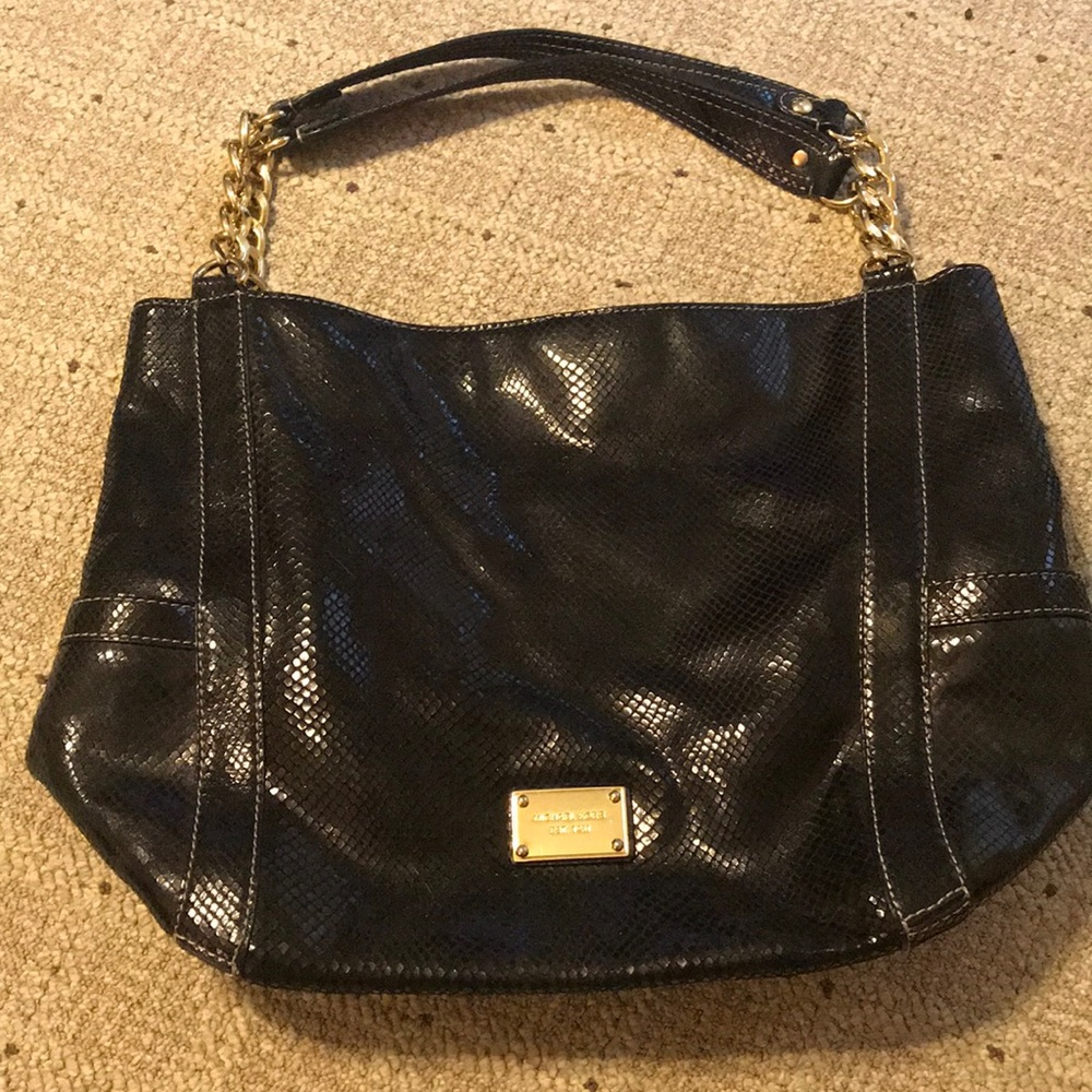 Authentic Micheal Kors Snakeskin Purse